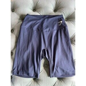 Gymshark Elevate Bicycle Shorts Bike Shorts High Rise Navy Blue Size Small S